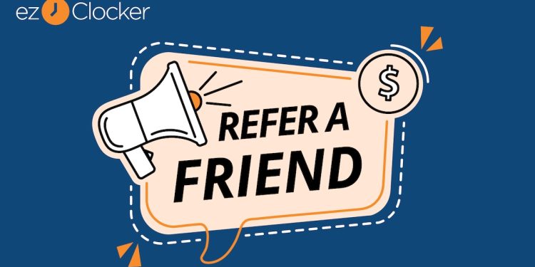 ezClocker refer a friend