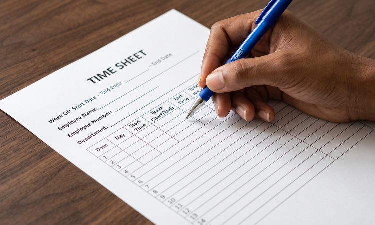 paper timesheets vs mobile time clock