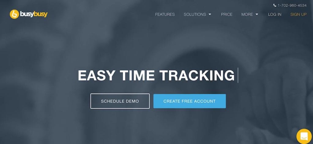 busybusy construction time tracking app
