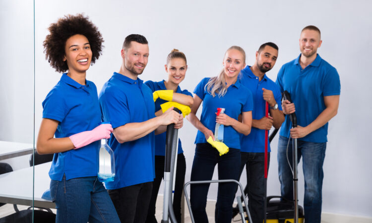 training cleaning staff