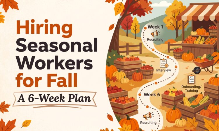 hiring seasonal workers plan